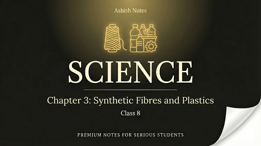 Synthetic Fibres and Plastics Class 8 Notes