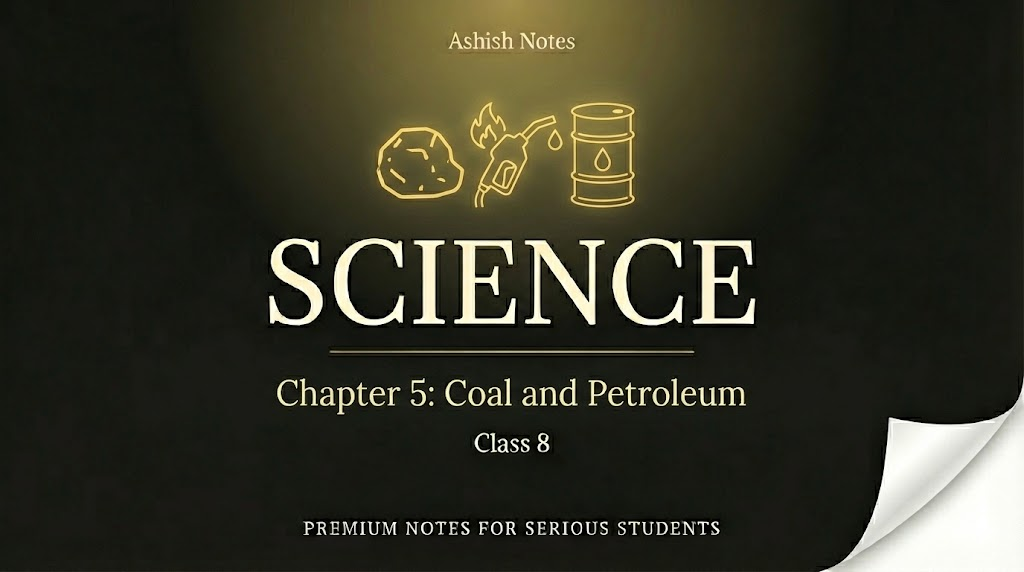 Coal and Petroleum Class 8 Notes