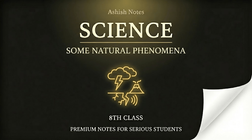 Some Natural Phenomena Class 8 Notes