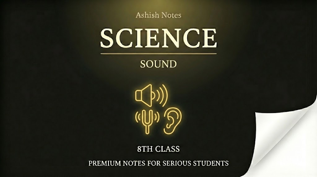 Sound Class 8 Notes