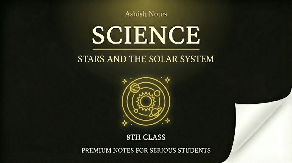 Stars and the Solar System Class 8 Notes